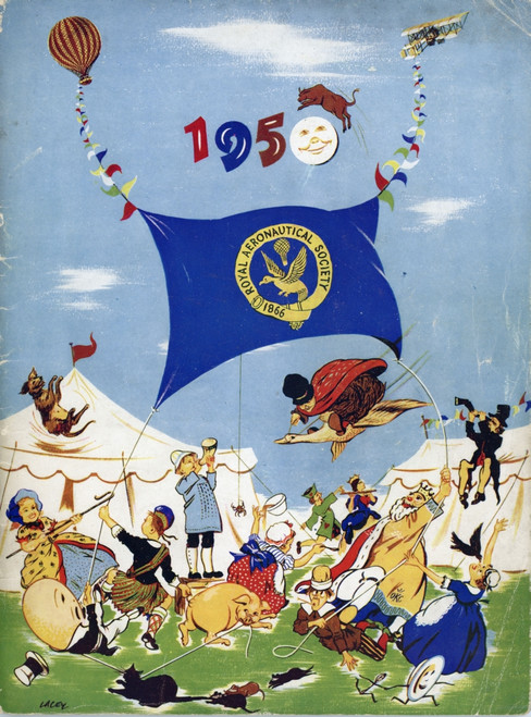 Cover Of The 1950 Royal Aeronautical Society Garden Part... Poster Print By ®The Royal Aeronautical Society/Mary Evans Picture Library - Item # VARMEL11356156