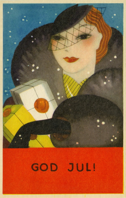 Christmas Shopping Poster Print By Mary Evans Picture Library/Peter & Dawn Cope Collection - Item # VARMEL10804476