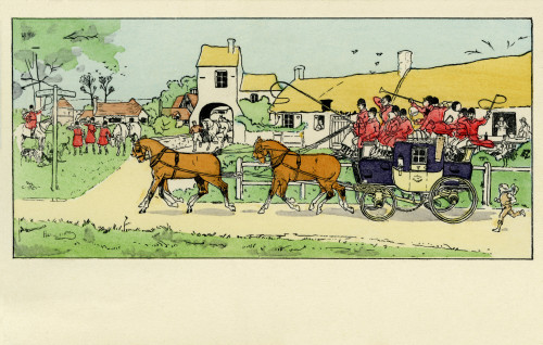 Stage Coach Poster Print By Mary Evans Picture Library/Peter & Dawn Cope Collection - Item # VARMEL11045403