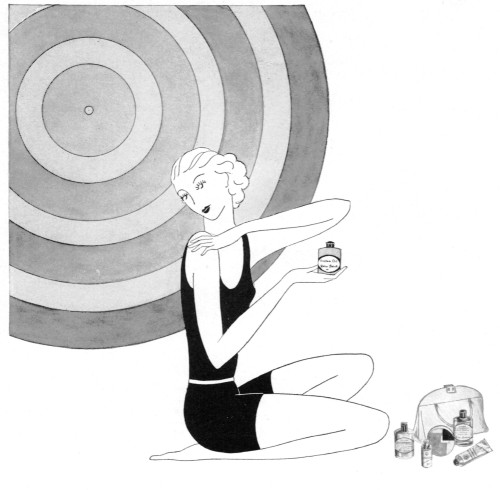 Art Deco Illustration Of Women Sunbathing  1920S Poster Print By Mary Evans / Jazz Age Club Collection - Item # VARMEL10509138