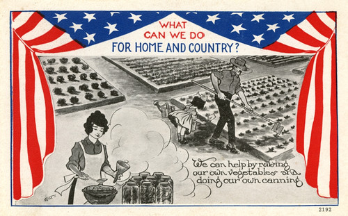 The American War Effort At Home - Wwi Poster Print By Mary Evans / Grenville Collins Postcard Collection - Item # VARMEL10677930