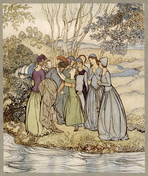 Ballad / Erlinton Poster Print By Mary Evans Picture Library/Arthur Rackham - Item # VARMEL10135468