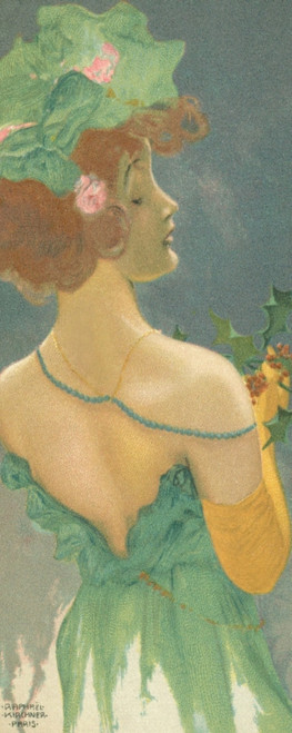 Elegant Woman Poster Print By Mary Evans Picture Library/Peter & Dawn Cope Collection - Item # VARMEL10821556