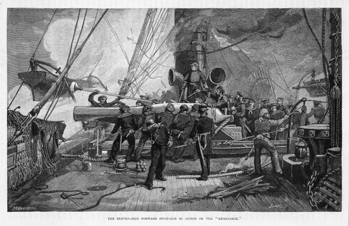 Kearsarge Sinks Alabama Poster Print By Mary Evans Picture Library - Item # VARMEL10076368