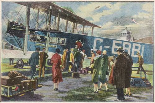 Boarding At Croydon Poster Print By Mary Evans Picture Library - Item # VARMEL10031047