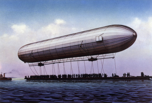Zeppelin First Flight Poster Print By Mary Evans Picture Library - Item # VARMEL10045122