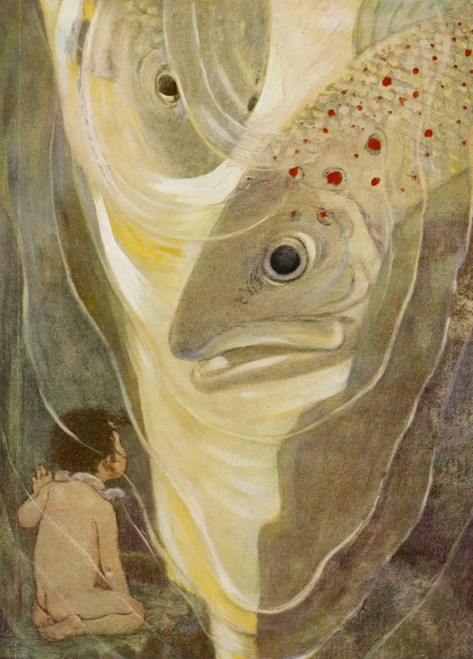 Water Baby/Tom/Salmonr Poster Print By Mary Evans Picture Library - Item # VARMEL10127232