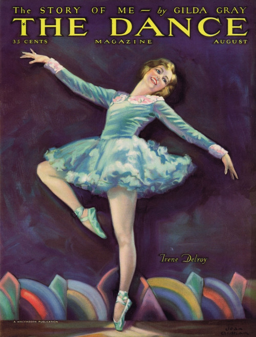 Cover Of Dance Magazine  August 1928 Poster Print By Mary Evans / Jazz Age Club Collection - Item # VARMEL10986427