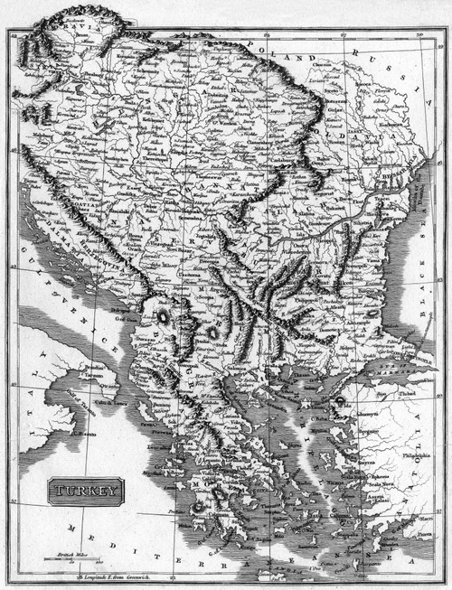 Map Balkans Poster Print By Mary Evans Picture Library - Item # VARMEL10214203