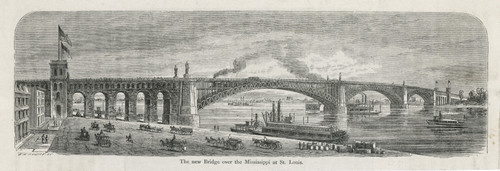 Eads Bridge  St Louis Poster Print By Mary Evans Picture Library - Item # VARMEL10143925