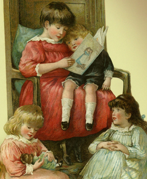 Storytime Poster Print By Mary Evans / Peter And Dawn Cope Collection - Item # VARMEL10635610