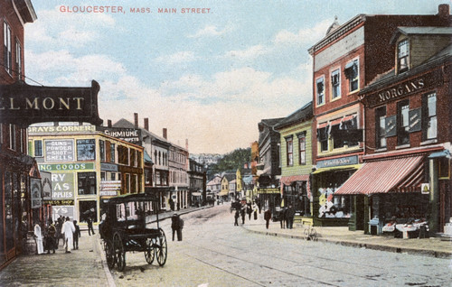 Main Street  Gloucester  Massachusetts  Usa Poster Print By Mary Evans / Pharcide - Item # VARMEL10993692