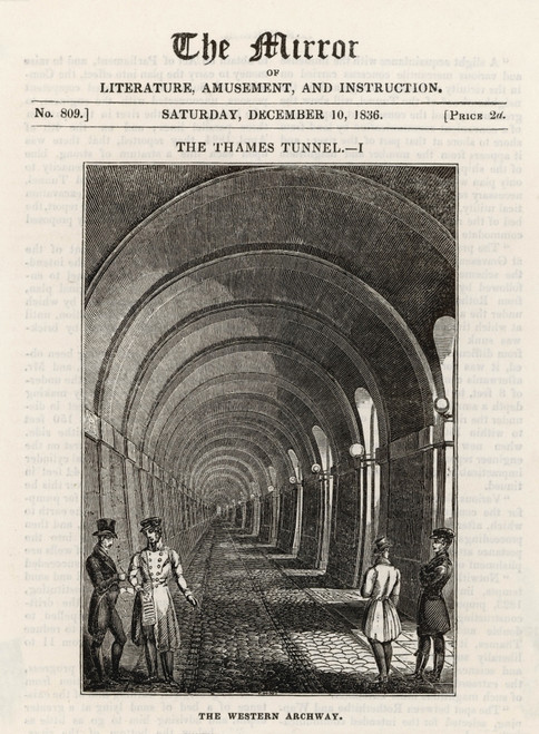 Rotherhithe Tunnel Poster Print By Mary Evans Picture Library - Item # VARMEL10145194