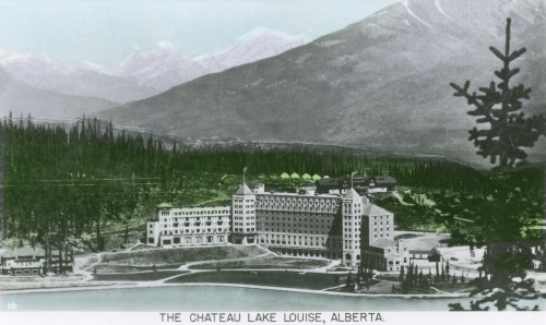 Canada - Chateau Lake Louise  Alberta Poster Print By Mary Evans / Grenville Collins Postcard Collection - Item # VARMEL10411917