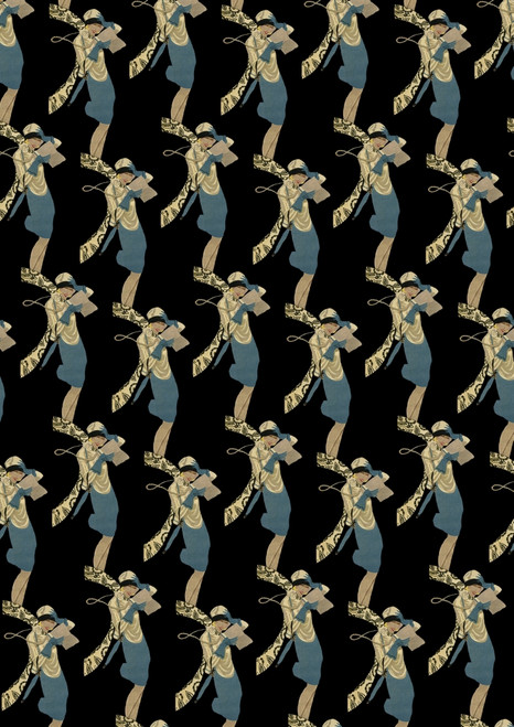 Repeating Pattern - Art Deco Woman Poster Print By ® Mary Evans Picture Library - Item # VARMEL11090324