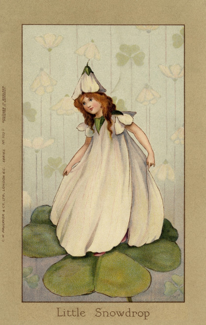 Snowdrop Fairy Poster Print By Mary Evans Picture Library/Peter & Dawn Cope Collection - Item # VARMEL11045515