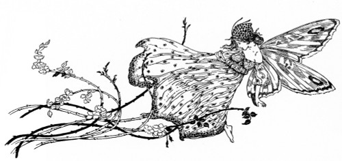 Fairy On A Branch Poster Print By Mary Evans Picture Library/Peter & Dawn Cope Collection - Item # VARMEL10508388