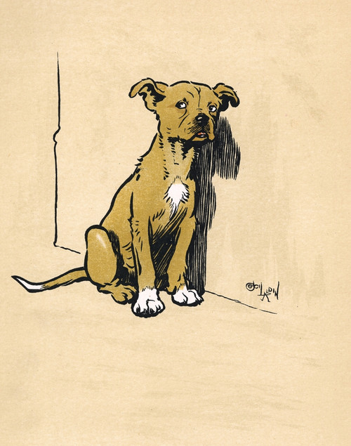 Mongrel Puppy Unhappy After A Beating Poster Print By Mary Evans Picture Library - Item # VARMEL10956526