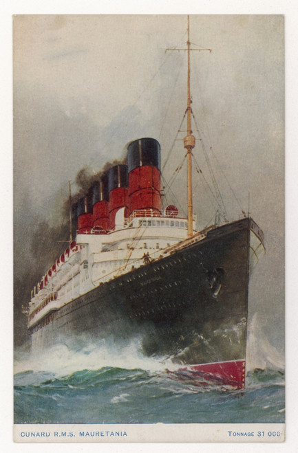 Mauretania' 1907 Poster Print By Mary Evans Picture Library - Item # VARMEL10079367