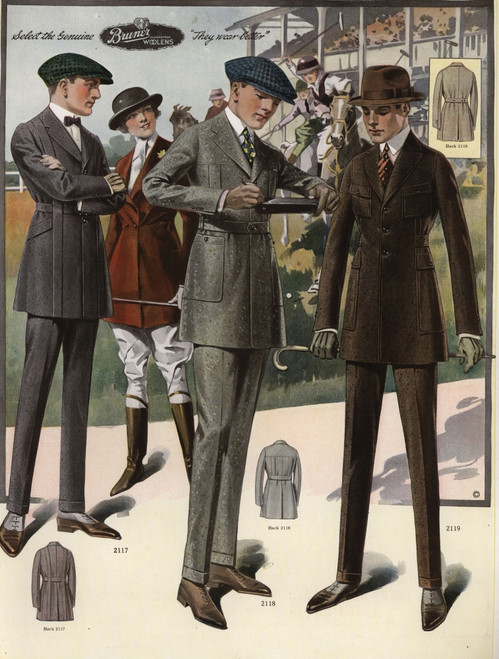 Men'S Single-Breasted Suits From The 1920S Poster Print By ® Florilegius / Mary Evans - Item # VARMEL10935740