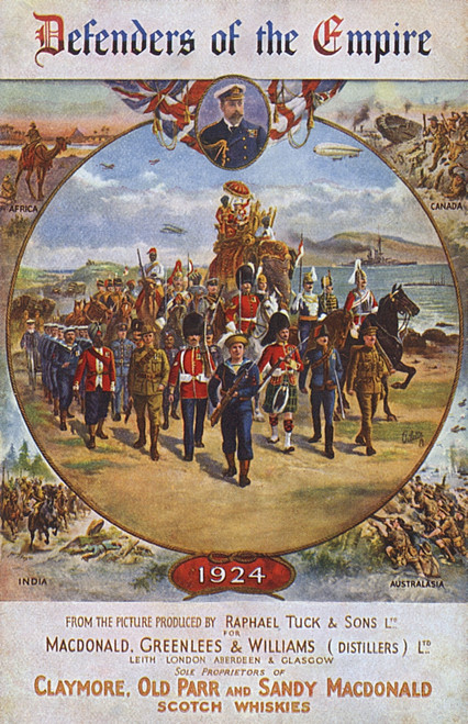 Defenders Of The Empire - British Military Might Poster Print By Mary Evans / Grenville Collins Postcard Collection - Item # VARMEL11049670
