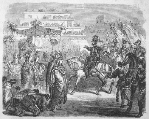 Cortes & Montezuma Poster Print By Mary Evans Picture Library - Item # VARMEL10072847