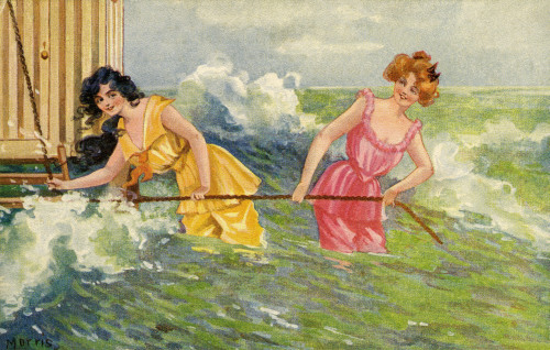 Seashore. Bathing Machine Poster Print By Mary Evans Picture Library/Peter & Dawn Cope Collection - Item # VARMEL11066142