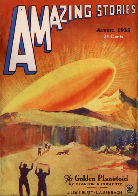 The Golden Planetoid Poster Print By Mary Evans Picture Library - Item # VARMEL10021325