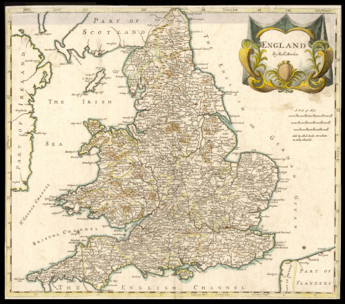 Map/England & Wales 1810 Poster Print By Mary Evans Picture Library - Item # VARMEL10009511