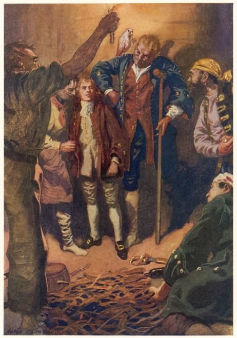 Treasure Isle/Jim Caught Poster Print By Mary Evans Picture Library - Item # VARMEL10055883