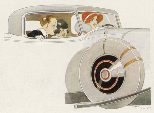 Mama At The Wheel Poster Print By Mary Evans Picture Library - Item # VARMEL10129264