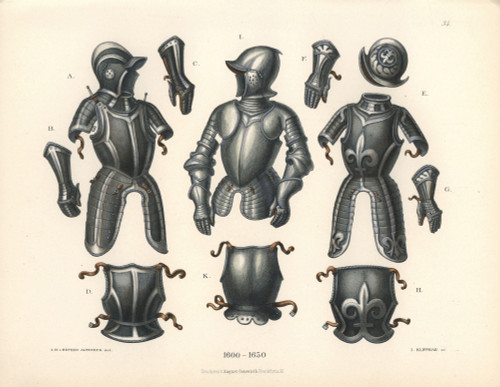 Suits Of Armor From The Early 17Th Centuryà Poster Print By ® Florilegius / Mary Evans - Item # VARMEL10938039