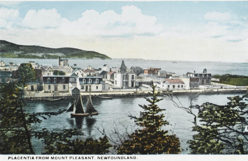 Placentia From Mount Pleasant  Newfoundland Poster Print By Mary Evans / Grenville Collins Postcard Collection - Item # VARMEL10410141