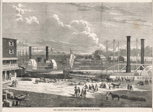 River Steamers Albany Poster Print By Mary Evans Picture Library - Item # VARMEL10118906