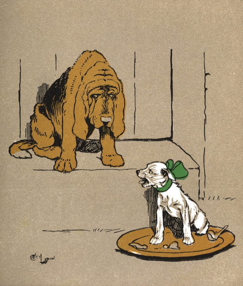 Illustration By Cecil Aldin  Puppy Tails Poster Print By Mary Evans Picture Library - Item # VARMEL10981410