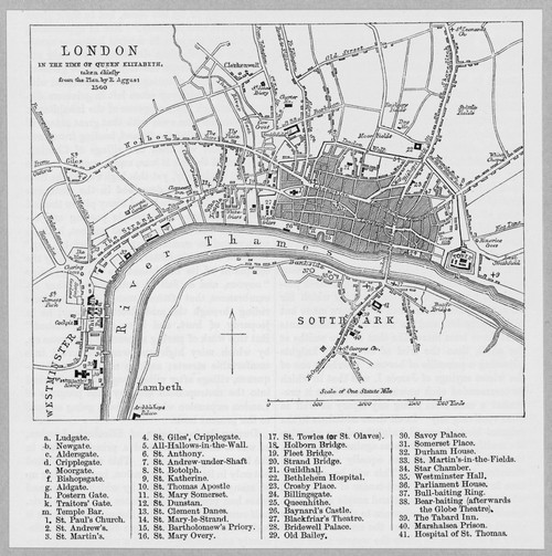 London Map 1560/Aggas Poster Print By Mary Evans Picture Library - Item # VARMEL10046440