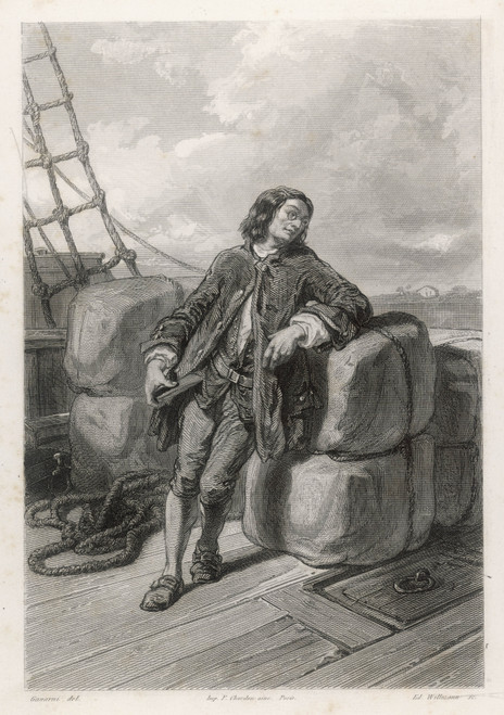 Gulliver On His Ship Poster Print By Mary Evans Picture Library - Item # VARMEL10044930