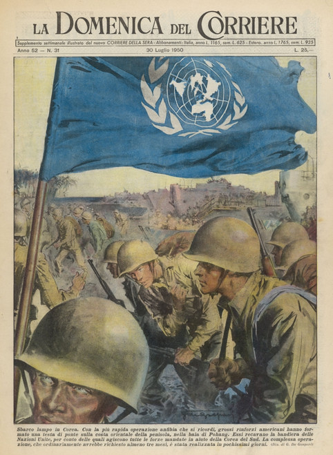 United Nations Forces Poster Print By Mary Evans Picture Library - Item # VARMEL10074867