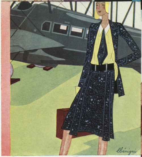Lady Air Traveller 1929 Poster Print By Mary Evans Picture Library - Item # VARMEL10116847