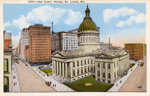 Old Court House  St. Louis  Missouri Poster Print By Mary Evans / Grenville Collins Postcard Collection - Item # VARMEL10504885