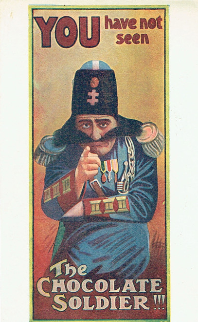 The Chocolate Soldier By Stanislaus Stange. Music By Straus. Poster Print By ® The Michael Diamond Collection / Mary Evans Picture Library - Item # VARMEL11356740 The Chocolate Soldier By Stanislaus Stange. Music By Straus. Poster Print By ® The Michael Diamond Collection / Mary Evans Picture Library - Item # VARMEL11356740