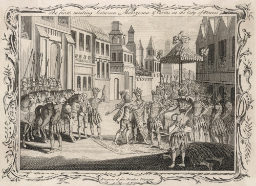 Cortes & Montezuma Poster Print By Mary Evans Picture Library - Item # VARMEL10073291