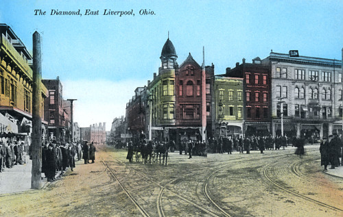 The Diamond  East Liverpool  Ohio Poster Print By Mary Evans / Grenville Collins Postcard Collection - Item # VARMEL10909906