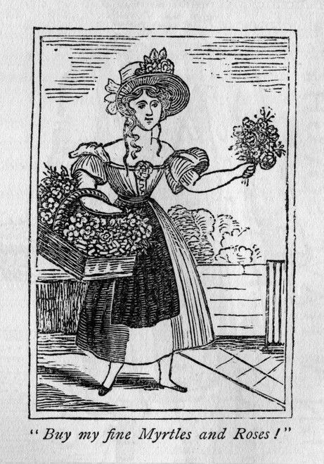 Flower Seller Poster Print By Mary Evans Picture Library/Peter & Dawn Cope Collection - Item # VARMEL10821531