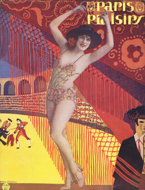 Cover For Paris Plaisirs Number 85  July 1929 Poster Print By Mary Evans / Jazz Age Club Collection - Item # VARMEL10699497 Cover For Paris Plaisirs Number 85  July 1929 Poster Print By Mary Evans / Jazz Age Club Collection - Item # VARMEL10699497