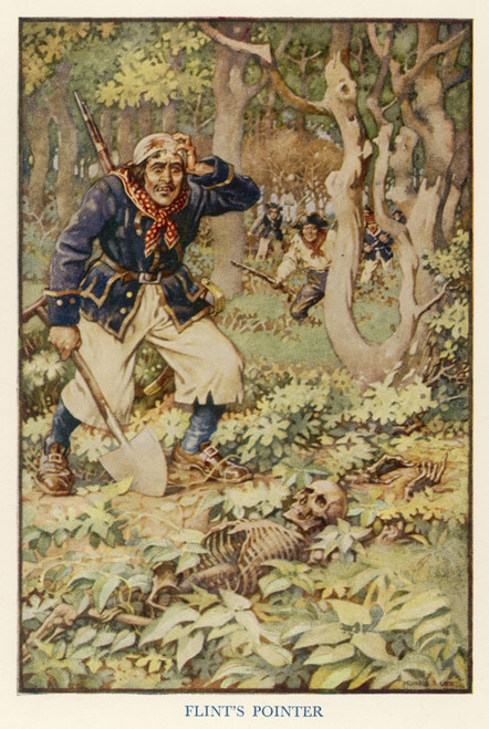 Treasure Island/Flint Poster Print By Mary Evans Picture Library - Item # VARMEL10055896