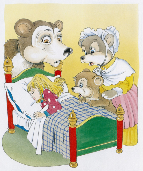 Goldilocks And The Three Bears Poster Print By Malcolm Greensmith ® Adrian Bradbury/Mary Evans - Item # VARMEL10438121