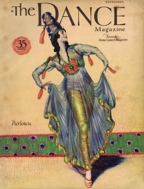 Cover Of Dance Magazine December 1925 Poster Print By Mary Evans / Jazz Age Club Collection - Item # VARMEL10986450