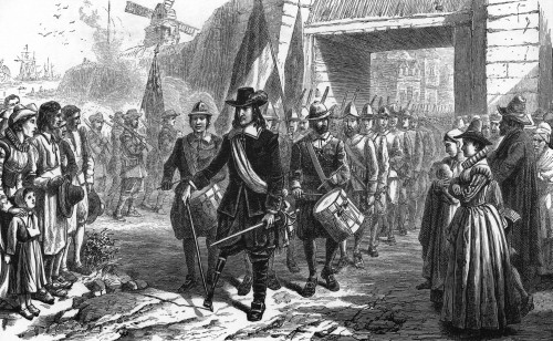 New Amsterdam Surrender Poster Print By Mary Evans Picture Library - Item # VARMEL10081458