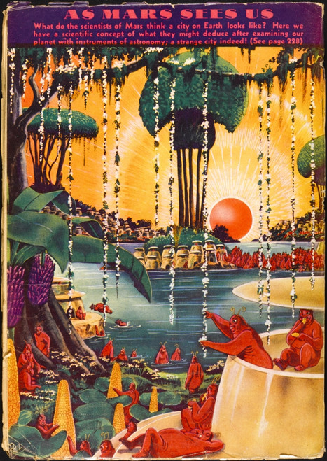 Earth Seen By Mars Poster Print By Mary Evans Picture Library - Item # VARMEL10206871